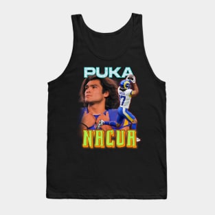 Puka Nacua Rams Bootleg Tank Top